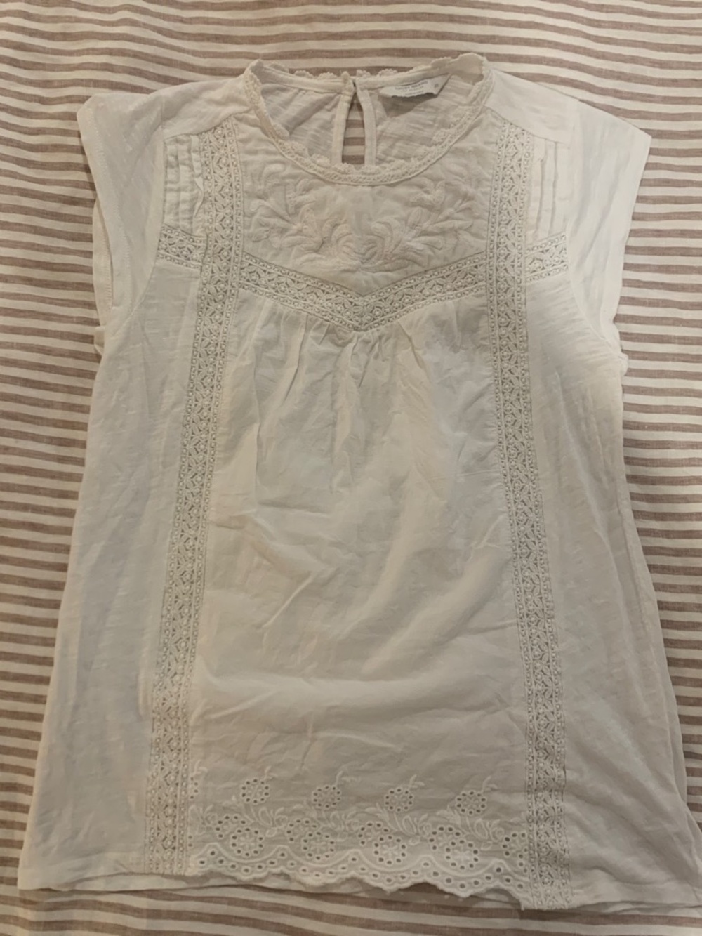 Lucky Brand white blouse